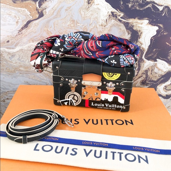 Ltd Edition Louis Vuitton Petite Malle Epi bag - Picture 3 of 8